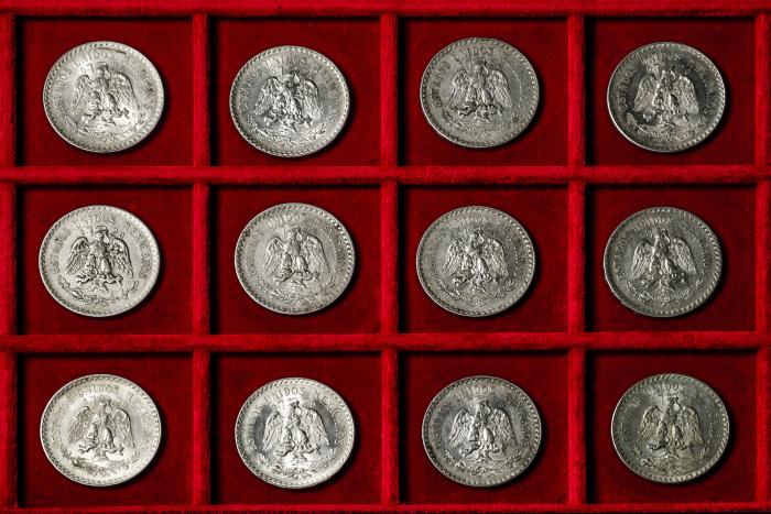 Monedas de plata