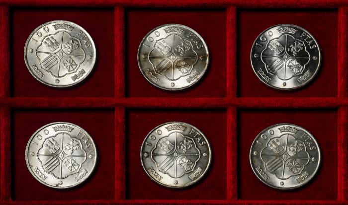 Monedas de plata