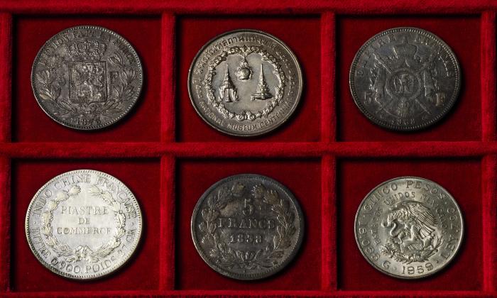 Monedas de plata