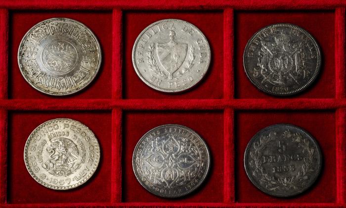 Monedas de plata