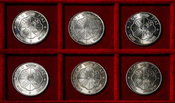 Monedas de plata
