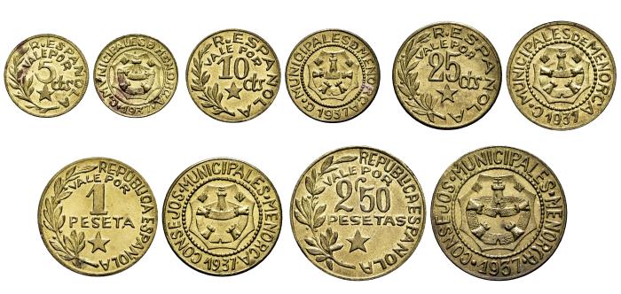 Monedas Contemporáneas