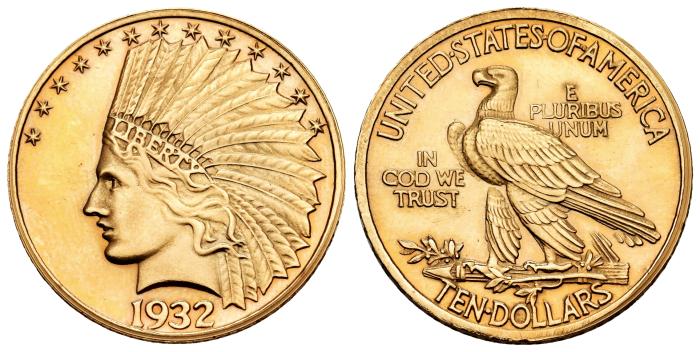 Monedas de oro