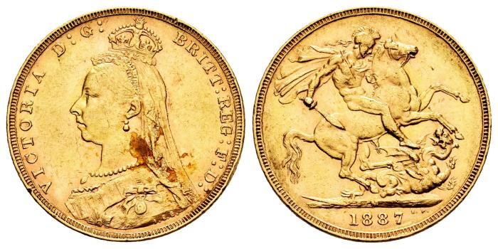 Monedas de oro