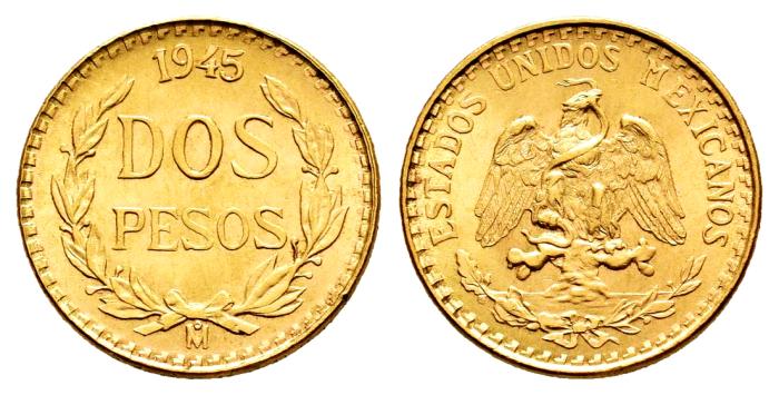 Monedas de oro