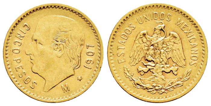 Monedas de oro
