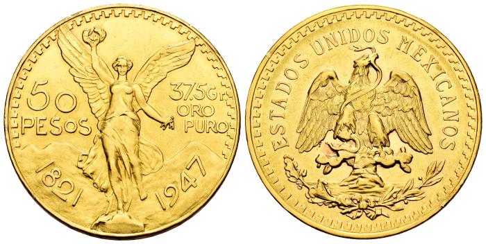 Monedas de oro