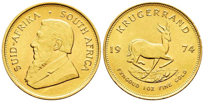 Monedas de oro