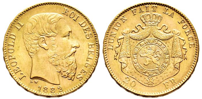 Monedas de oro