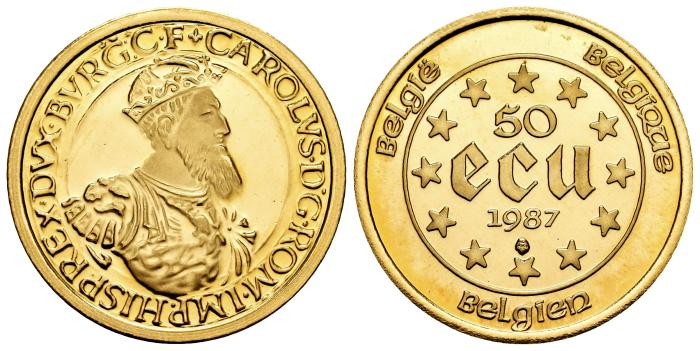 Monedas de oro