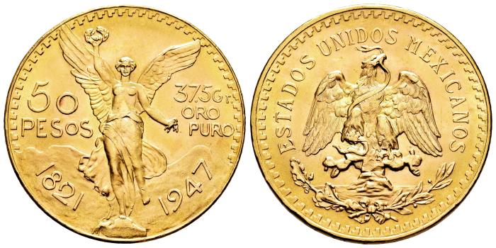 Monedas de oro