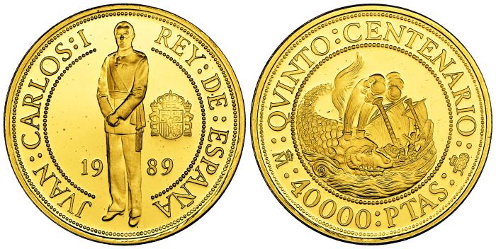 Monedas Contemporáneas