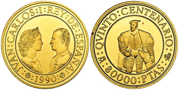 Monedas Contemporáneas