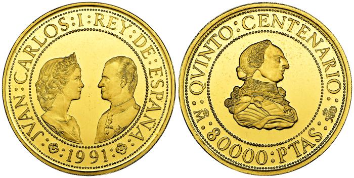 Monedas Contemporáneas